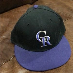 Colorado Rockies New Era Cool-Base Hat